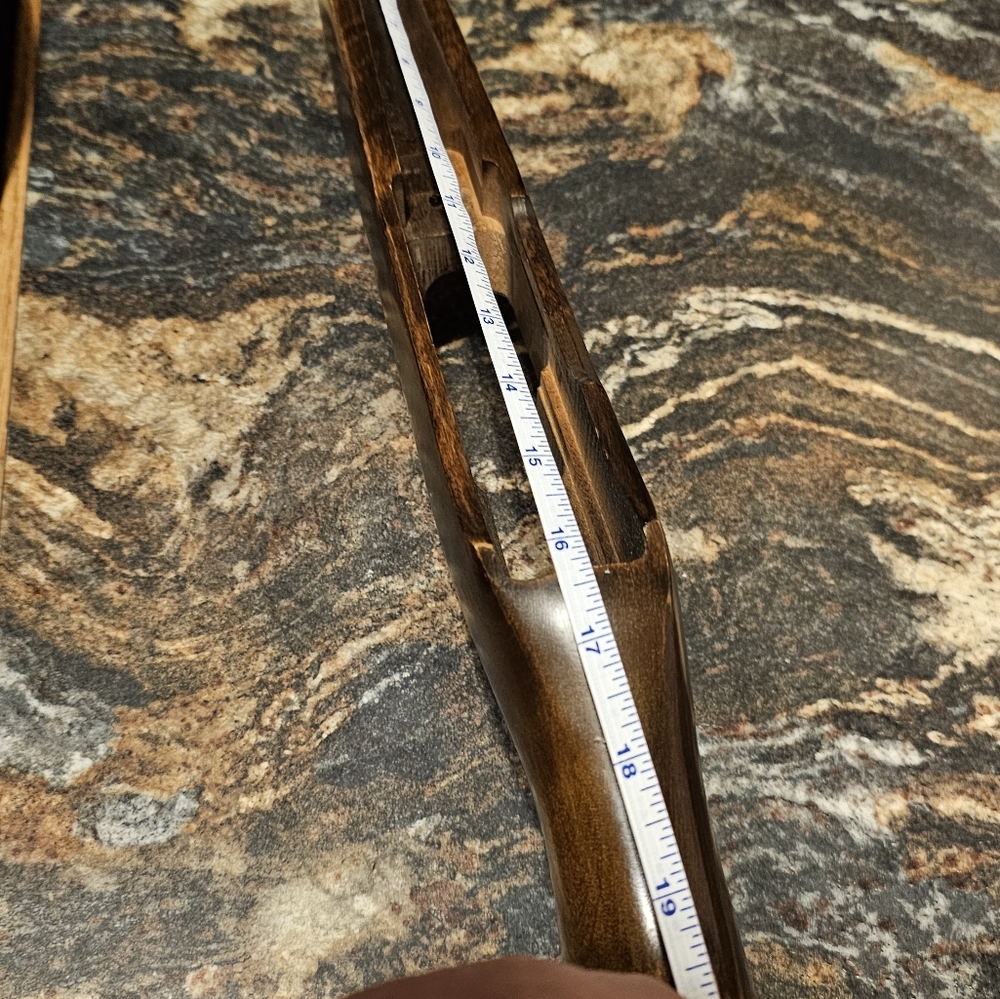 Real wooden rifle gun stock - Picture 6 of 10